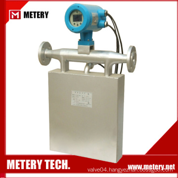 Coriolis oxygen flow totalizer flowmeter